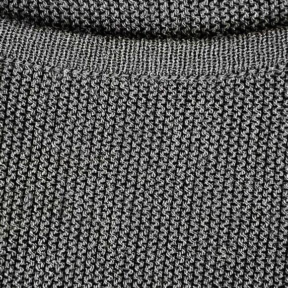 Peruvian Connection Sweater Size Medium M Pima Cotton Crop Lightweight Black - Picture 3 of 10